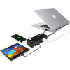 Macally Portable Power Strip with USB 2.0 Hub and Charger