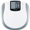 Escali XL200 Digital Bathroom Scale with Extra Large Display, 440lb x 0.2lb/200kg x 0.1kg, White