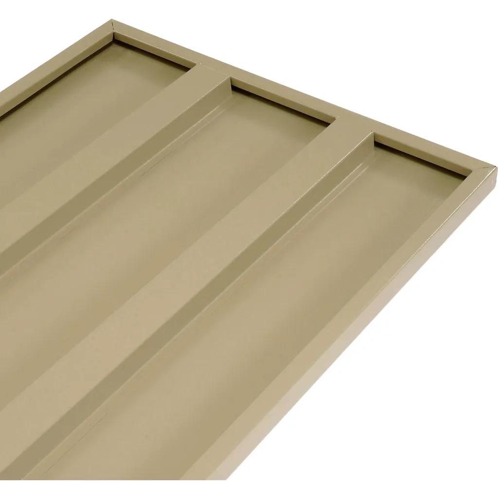 Tan drawer organizer close-up