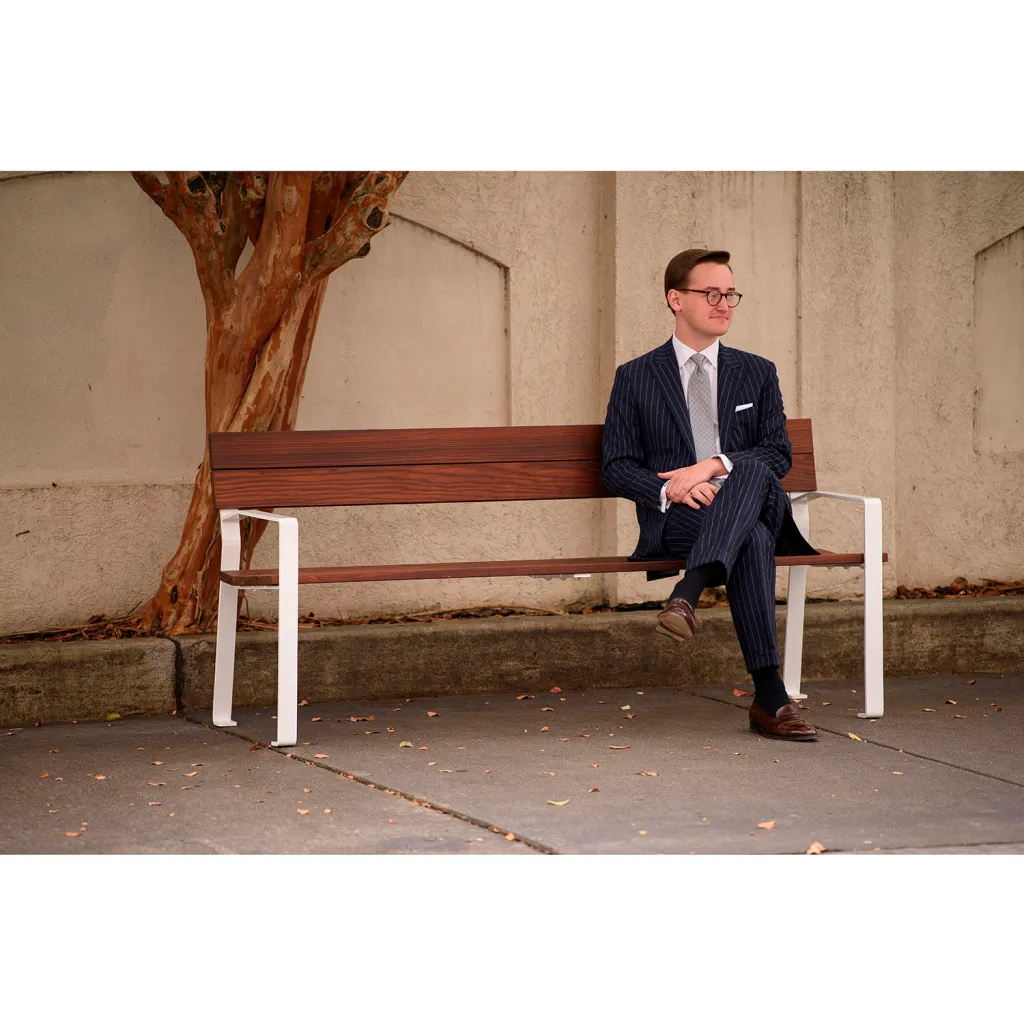 Man sitting on bench