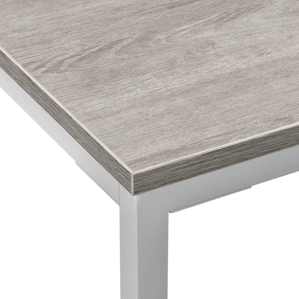 Close-up of table corner