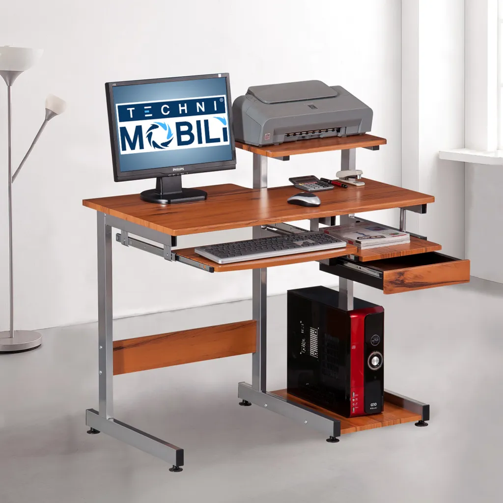 A Techni Mobil computer workstation in an office setting.