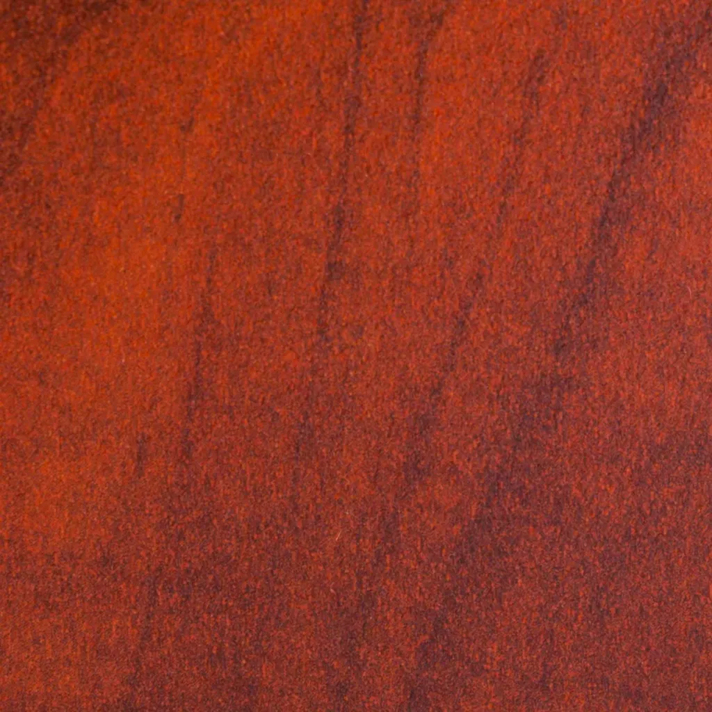 Close-up of brown wooden desk surface