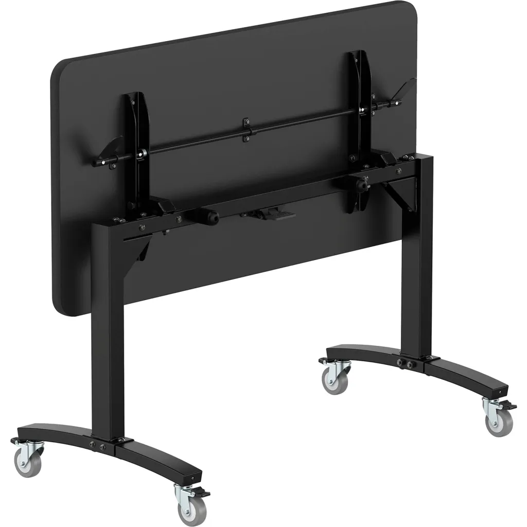 Back of room divider with black frame