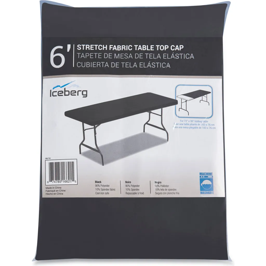 Black tablecloth package