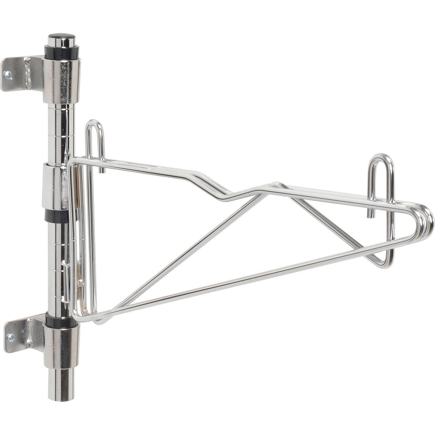 Wire Shelving Wall Mount Shelving Adjustable Single Shelf Support