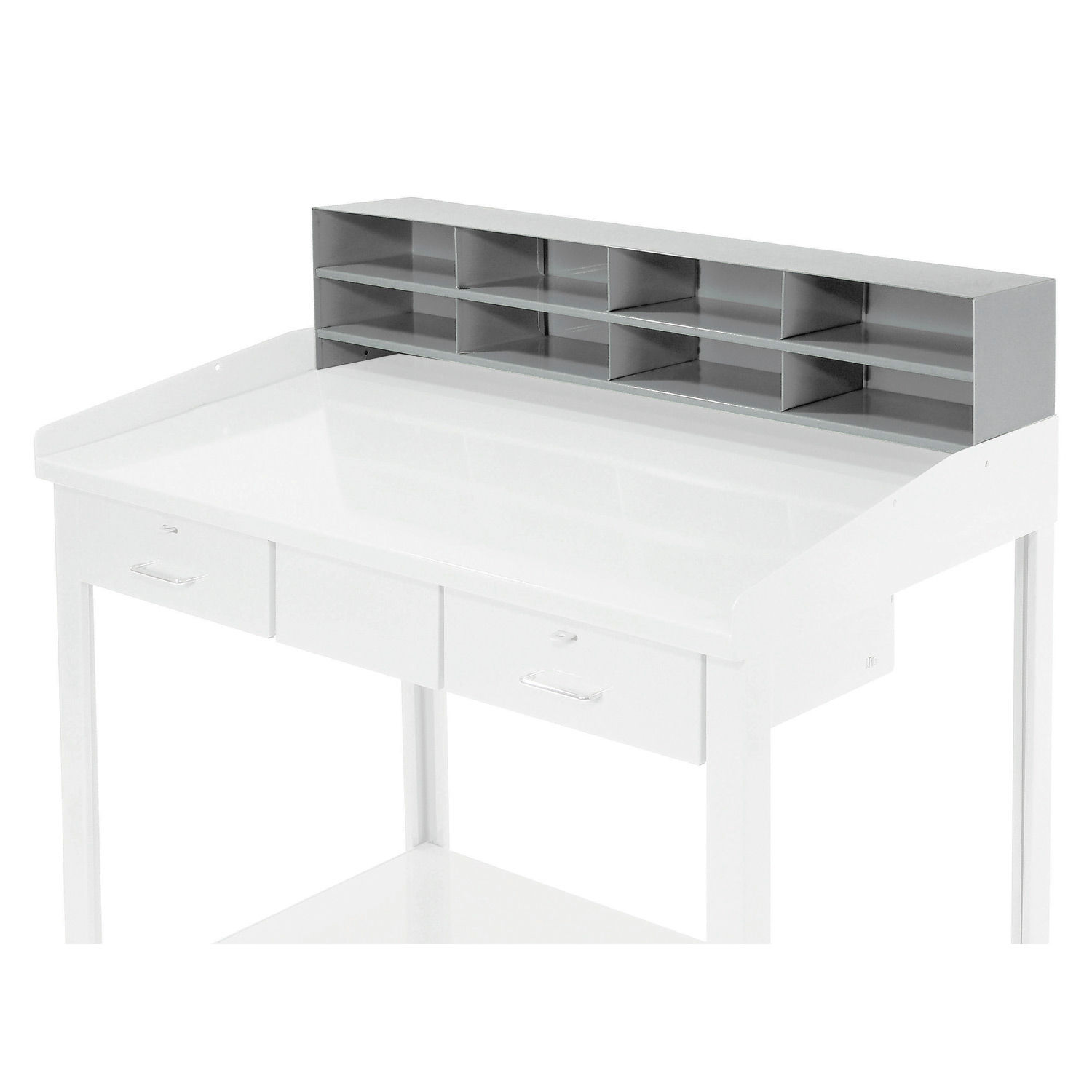 Shop Desks Free Standing Shop Desks 8 Pigeonhole Compartment