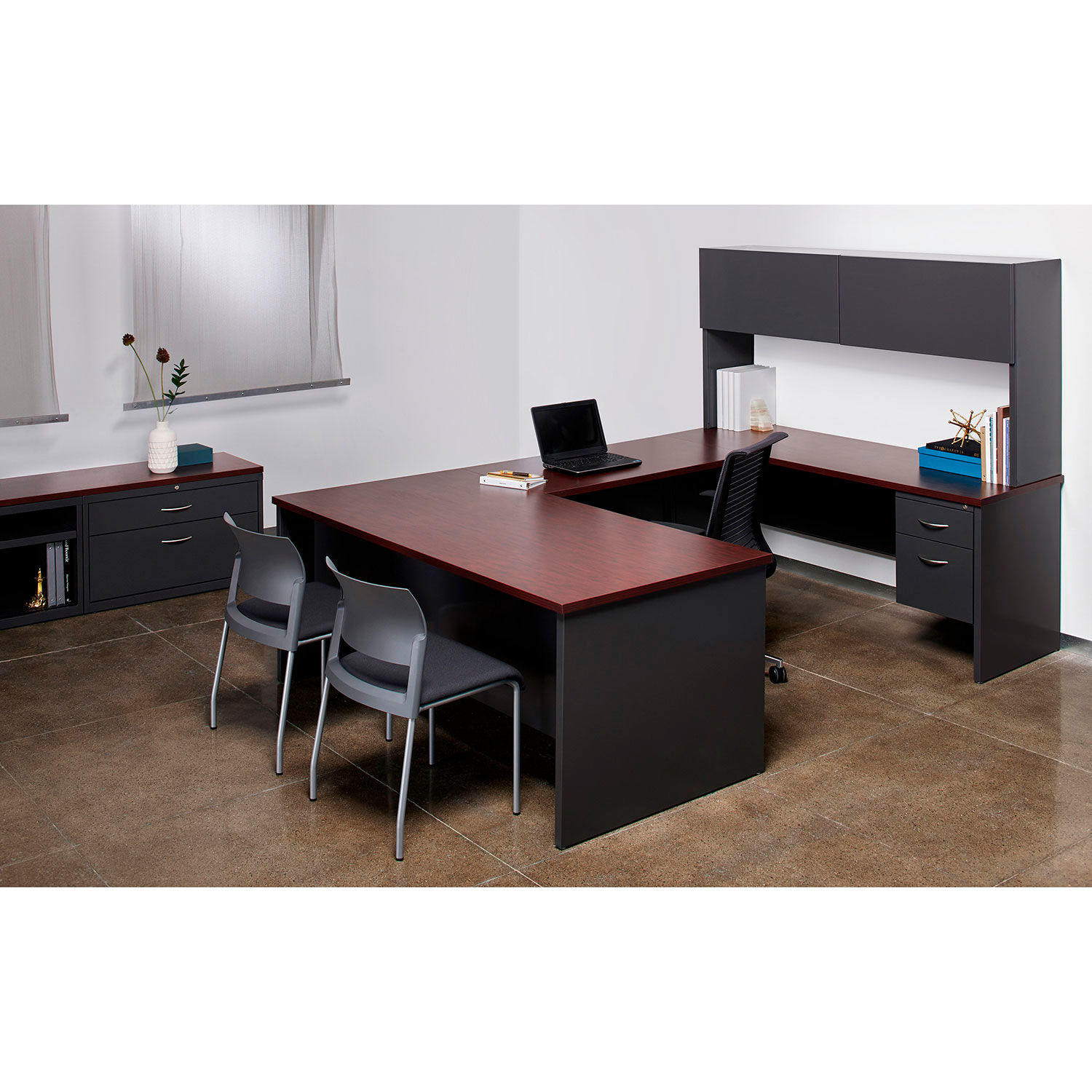 Desks Steel Hirsh Industries 174 Modular Desk 0