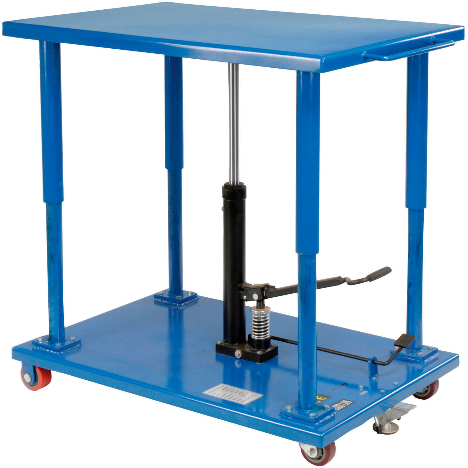 Global Industrial Work Positioning Post Lift Table Foot Control 2000 Lb ...