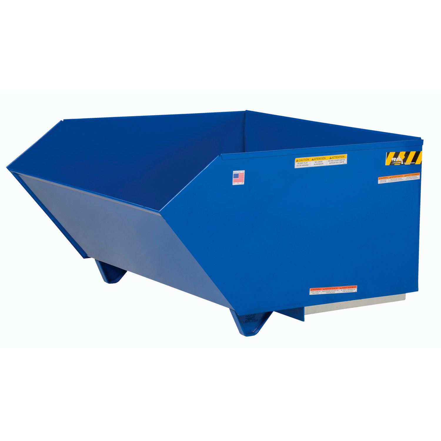 Forklifts & Attachments SelfDumping Hoppers & Loaders Vestil Low