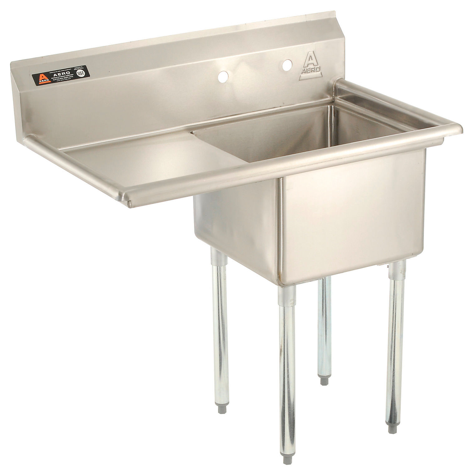 Sinks & Washfountains | Freestanding Sinks | Aero One Bowl SS sink 18 x ...