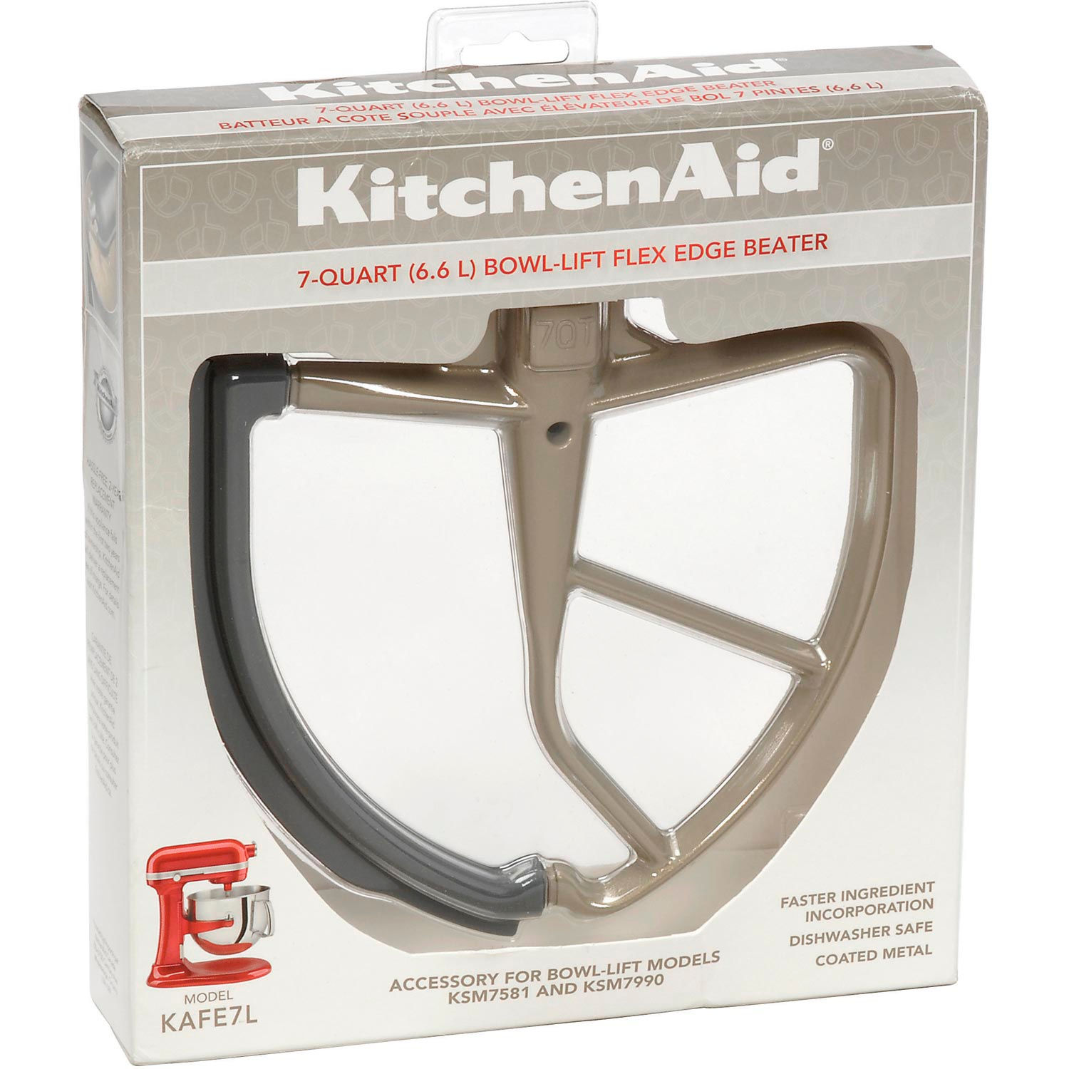 Commercial Appliances Mixers KitchenAid® Flex Edge Scraper Beater