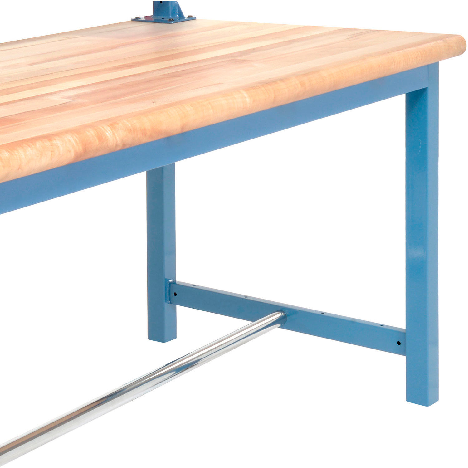 Global Industrial Packing Workbench W/Riser Kit Maple Butcher Block ...