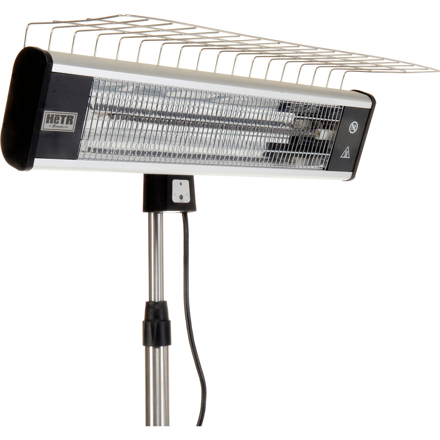 Heaters Patio HeTR H1018UPS Pedestal Patio Heater Electric