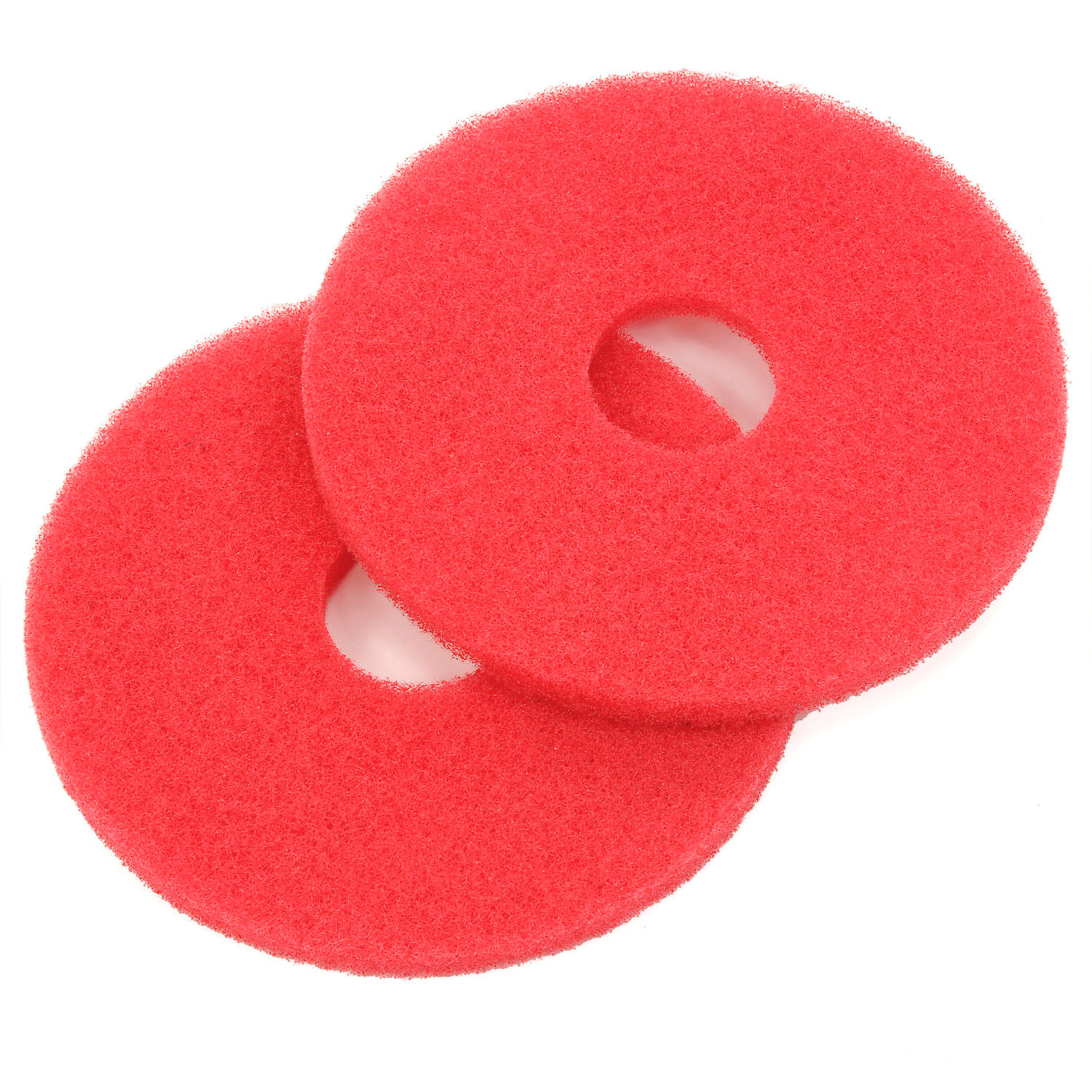 Floor Care Machines & Vacuums Scrubbers 13" Red Buffing Pad 5 Per
