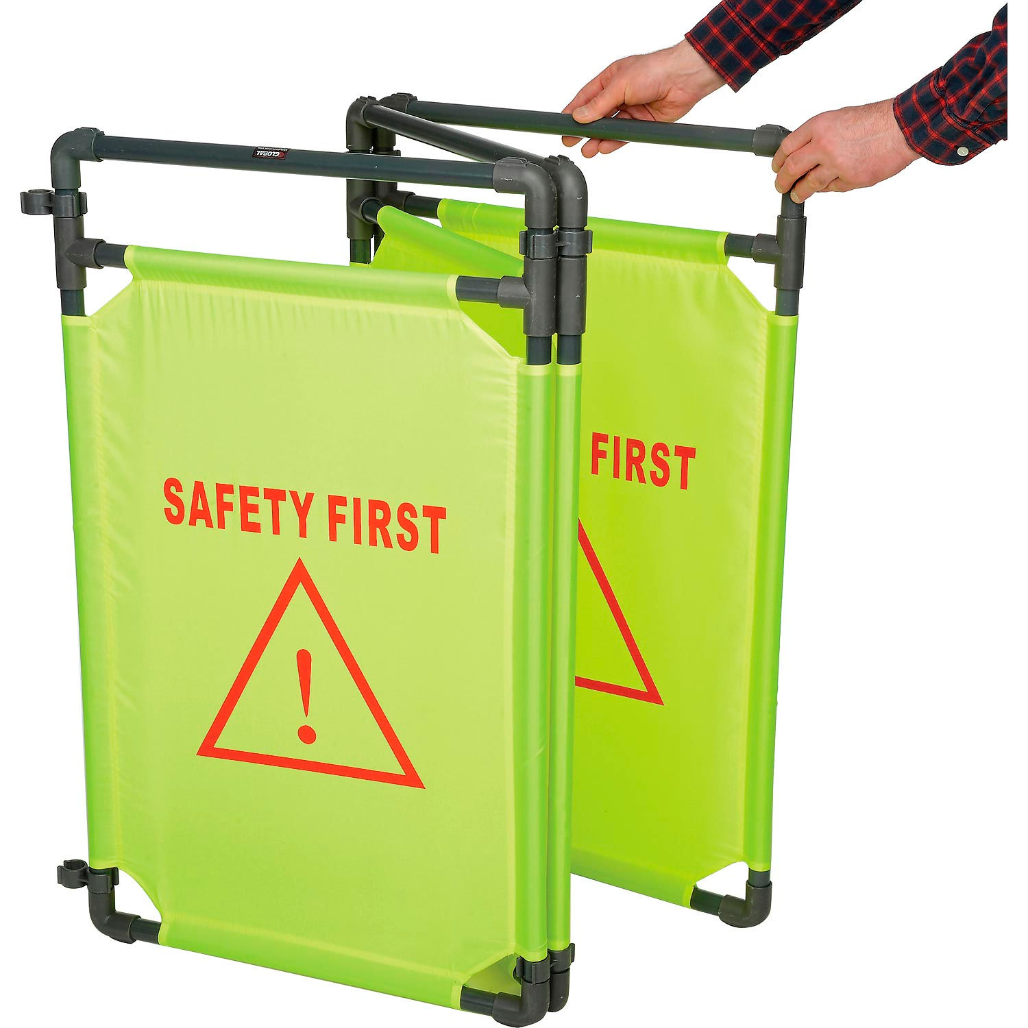 Crowd Control Barricades & Barriers Safety First Folding Fabric