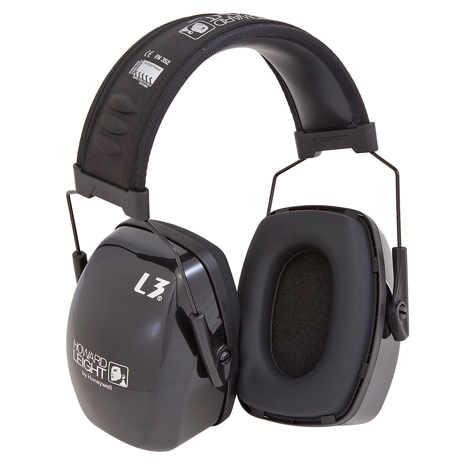 Hearing Protection Ear Muffs Howard Leight™ 1010924 L3 Leightning® Headband Earmuff, NRR 30