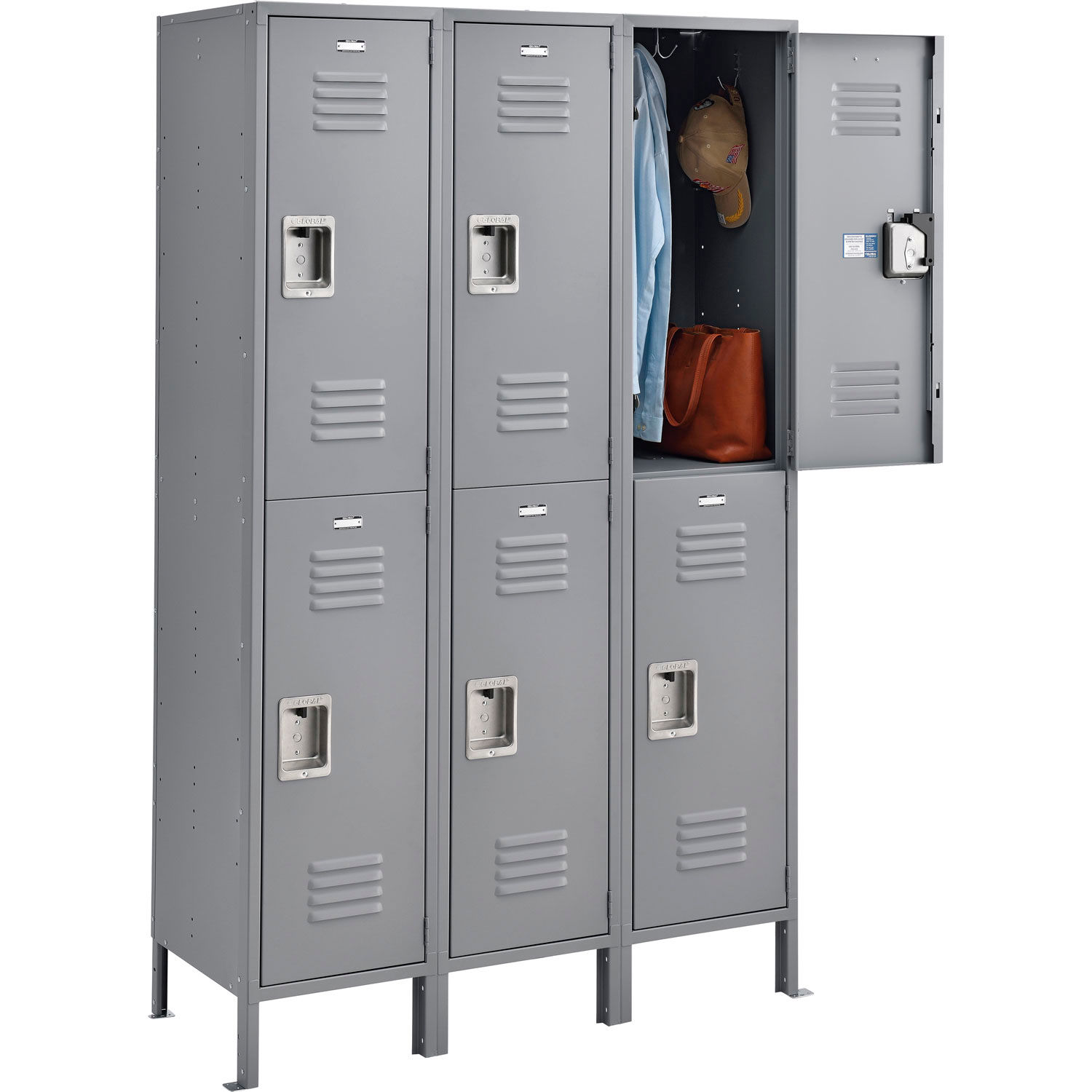 Global Industrial Infinity 2-Tier 6 Door Locker 45