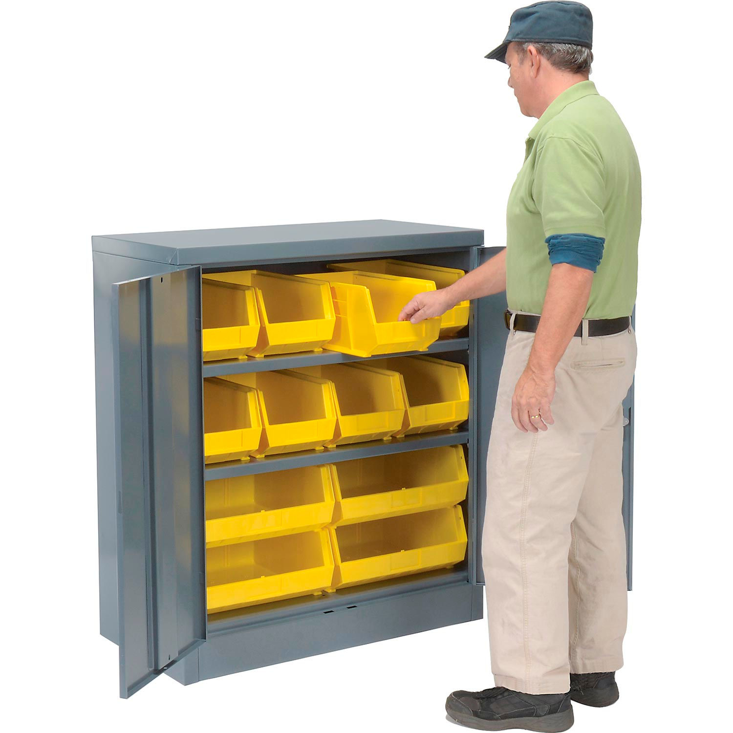 Bins, Totes & Containers Locking Storage 36"W