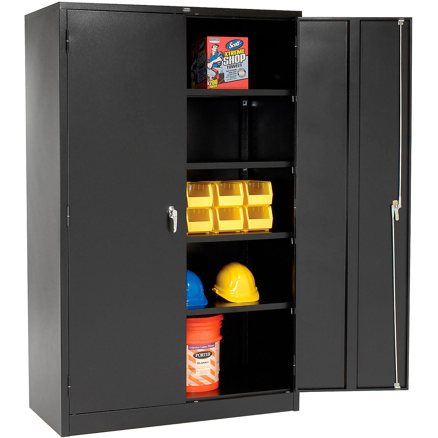 Cabinets Storage Global Industrial 8482 Storage Cabinet Easy