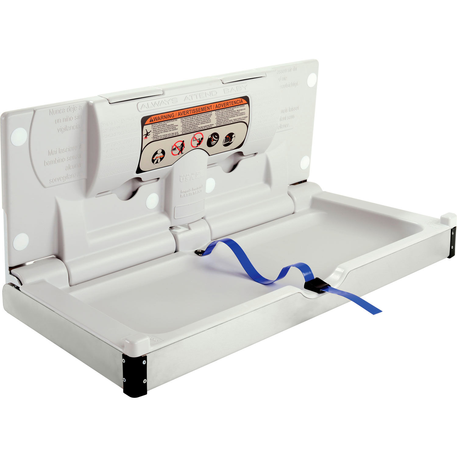 stainless steel changing table