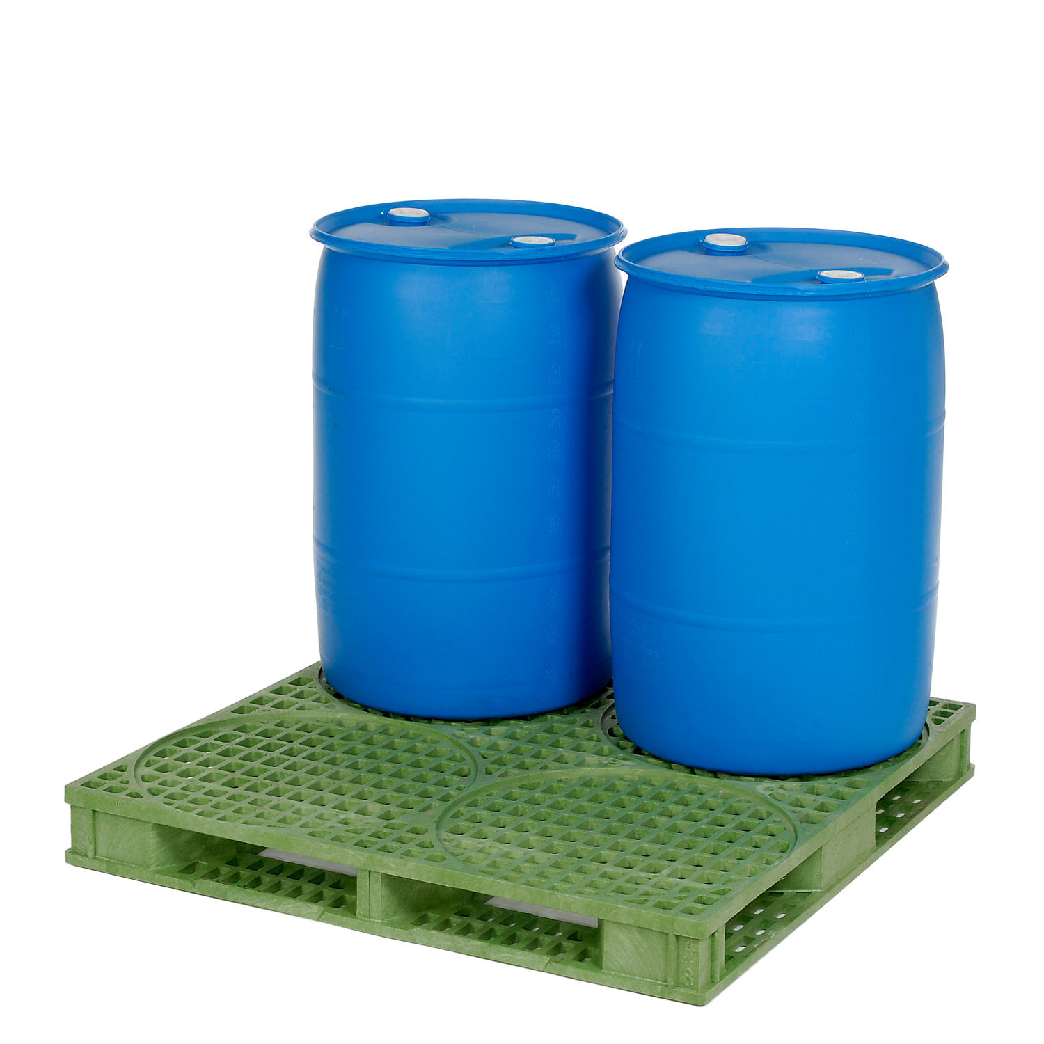 Pallets Drum Pallets ORBIS Deluxe 4Drum Pallet 48 x 48HDDRM 48 x