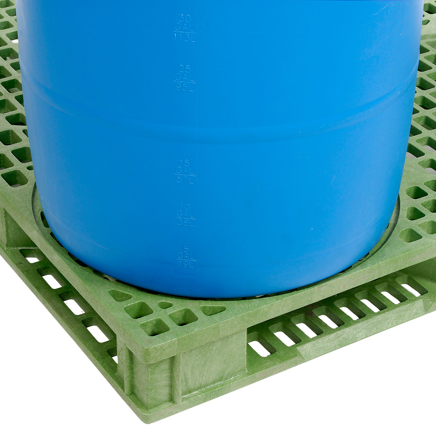Pallets Drum Pallets ORBIS Deluxe 4Drum Pallet 48 x 48HDDRM 48 x