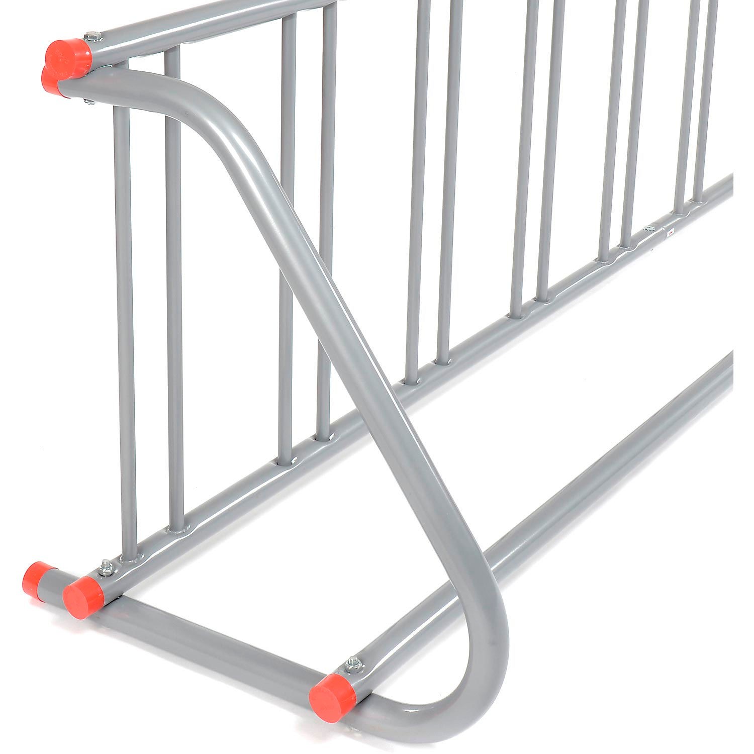 Global Industrial Single-Sided Grid Bike Rack 9-Bike Capacity Powder ...