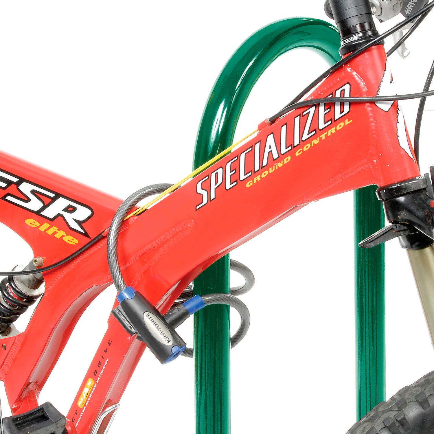 Global Industrial Wave Bike Rack 9-Bike Capacity Below Ground Mount ...