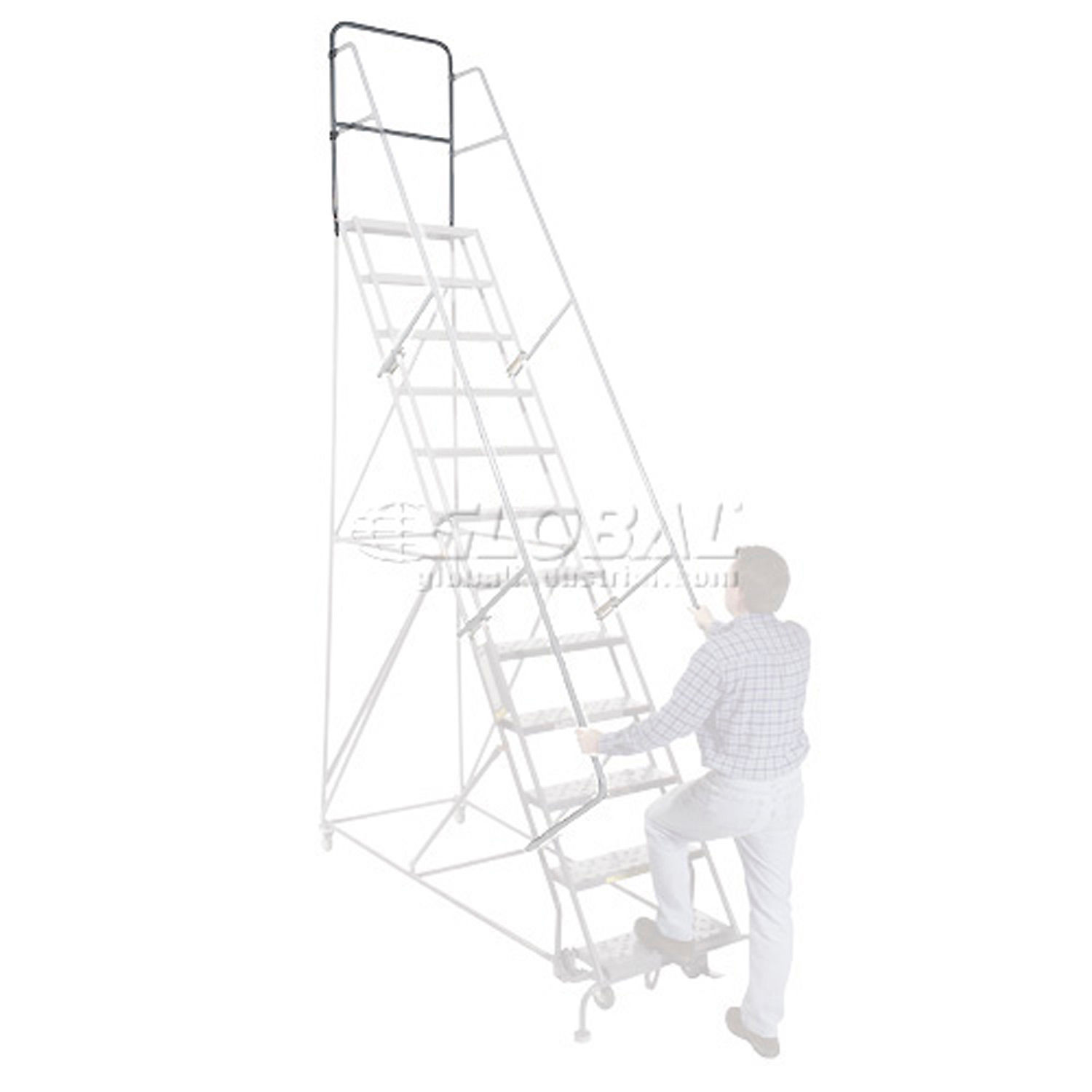 Ladders Rolling Steel Ladders CALOSHA KIT 1315 Step Ladders 24