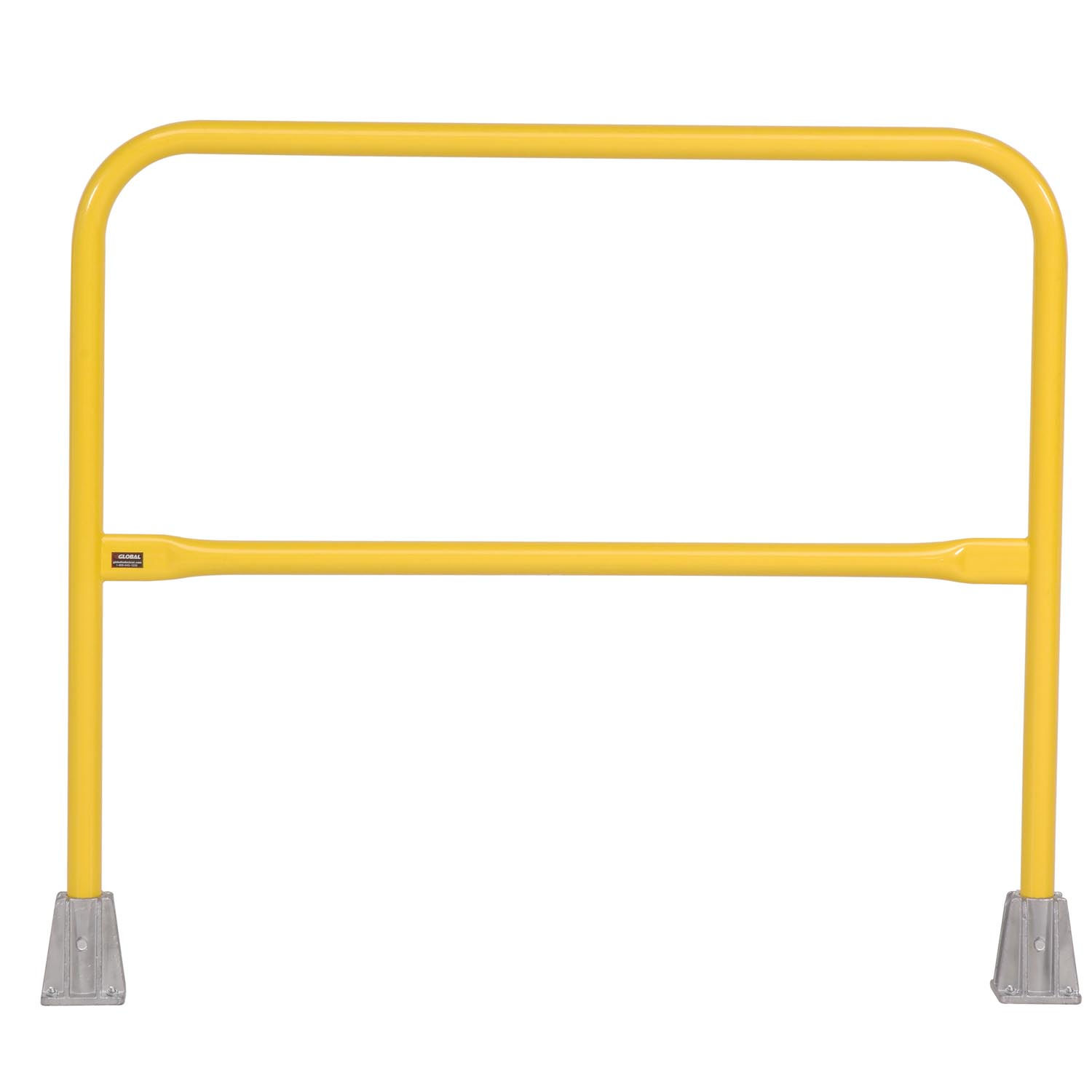 Safety Railing Color Global Industrial Safety Railing 4'L Yellow | ONE OFFICE SOLUTION