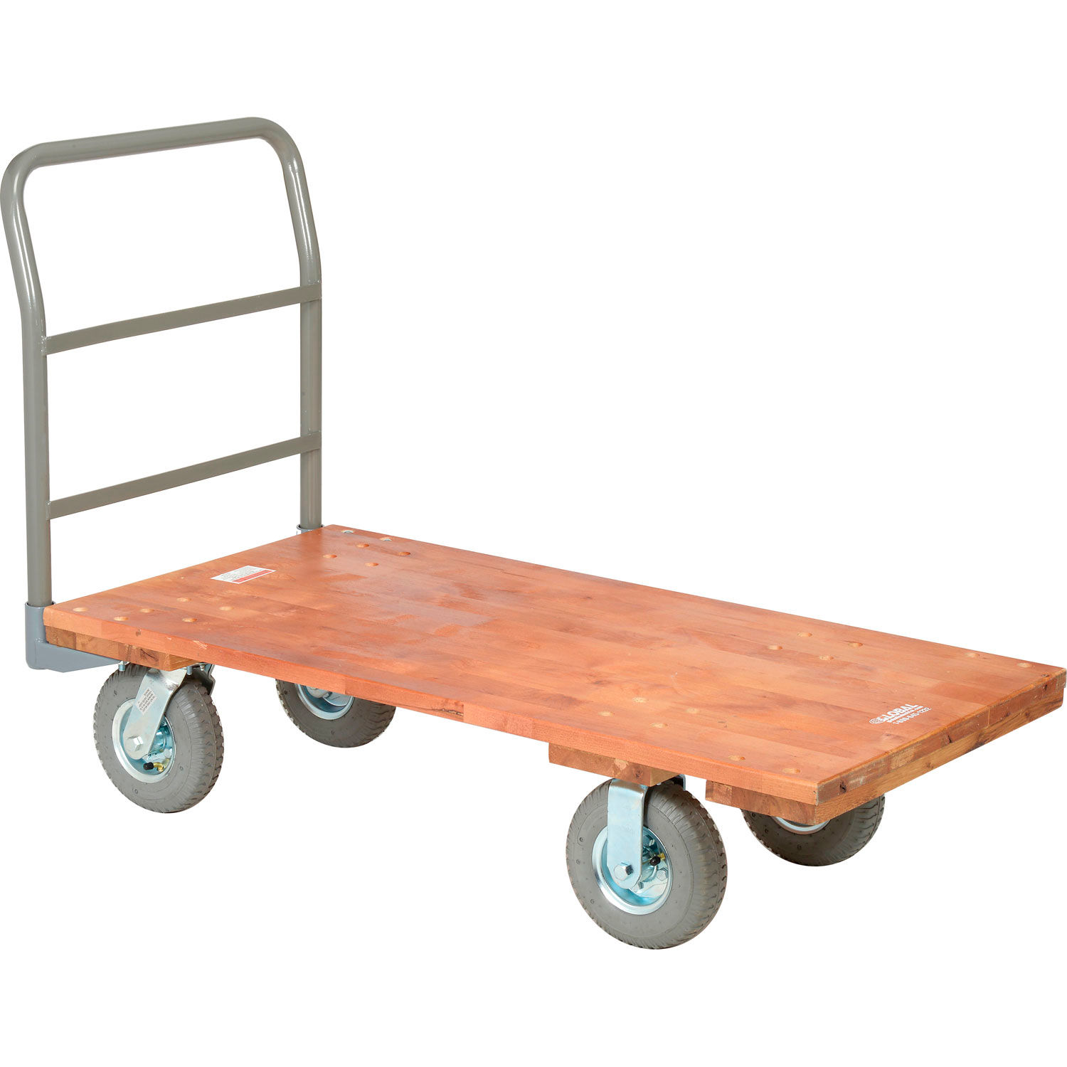 Platform Trucks | Wood | Hardwood Deck Platform Truck 48 x 24 1200 Lb ...