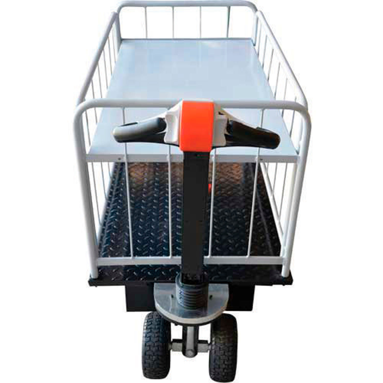 Platform Trucks Self Propelled Electric Power 2 Shelf Battery