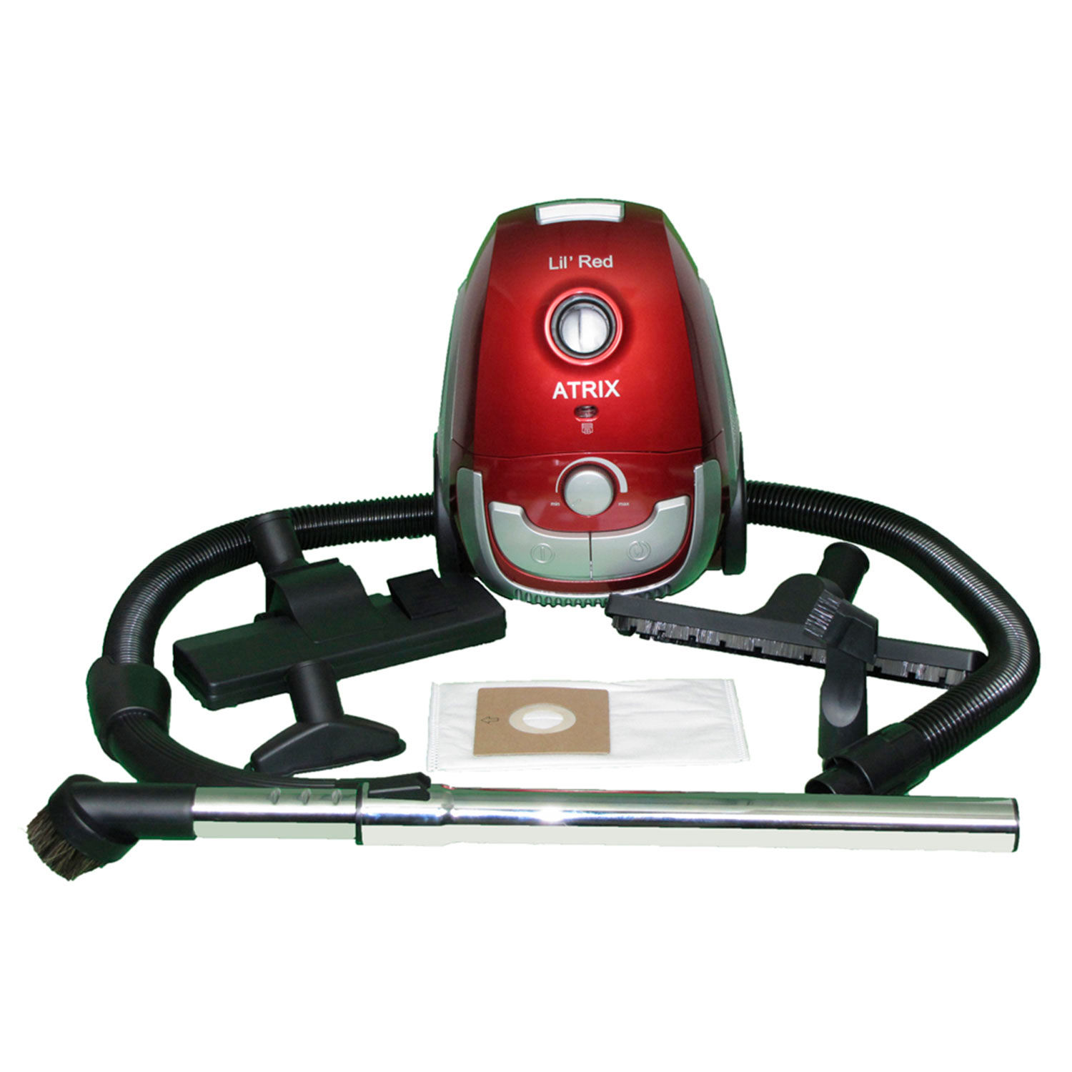 Floor Care Machines & Vacuums VacuumsCanister Atrix Lil Red HEPA