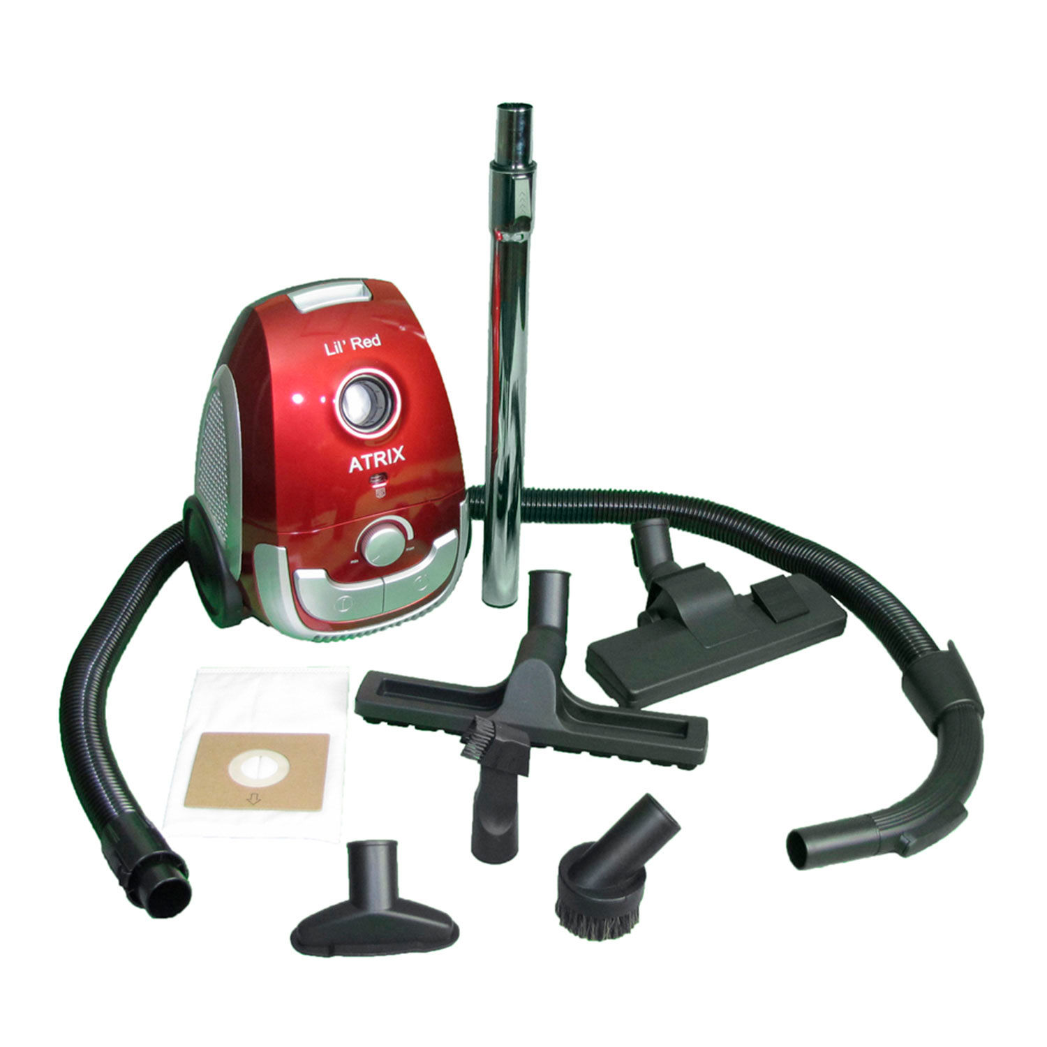 Floor Care Machines & Vacuums VacuumsCanister Atrix Lil Red HEPA