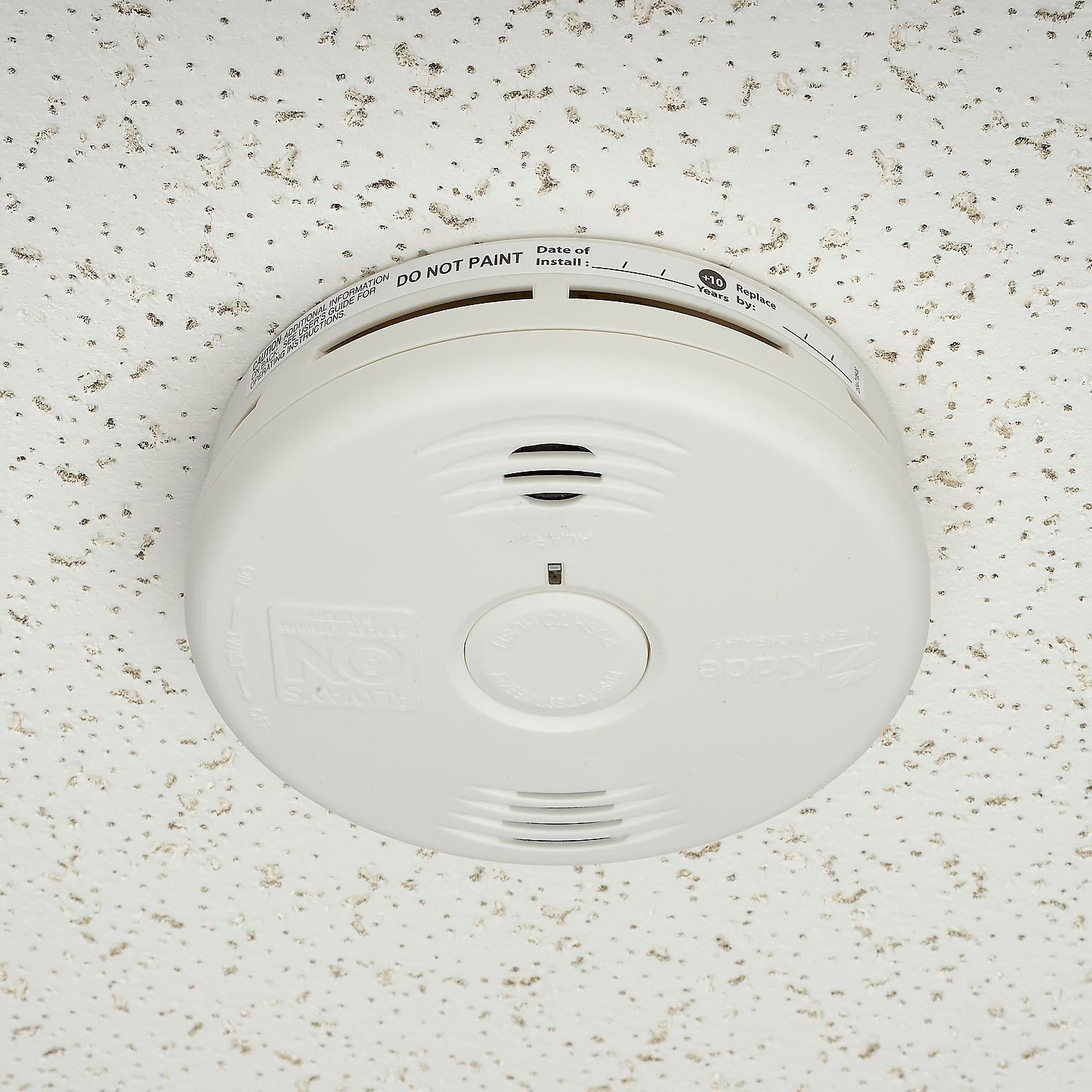 Fire Protection Detectors Kidde P3010B WorryFree Smoke Alarm