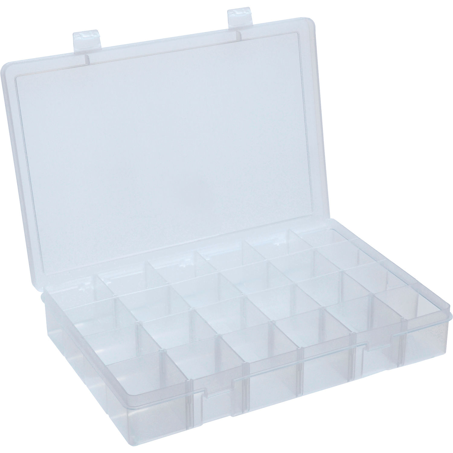 large clear plastic box