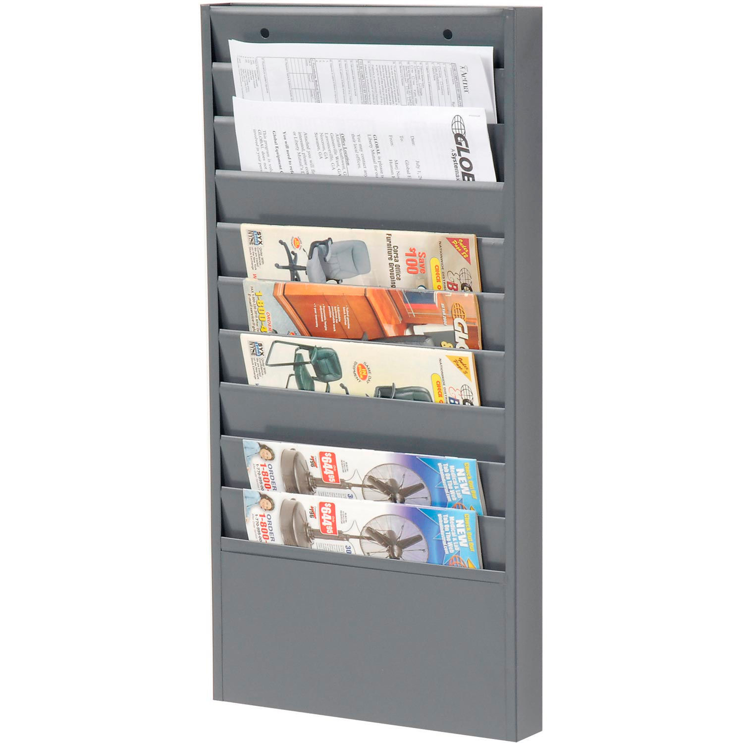 Bookcases & Displays Medical Chart & File Holders 10 Pocket Medical Chart & Special Purpose
