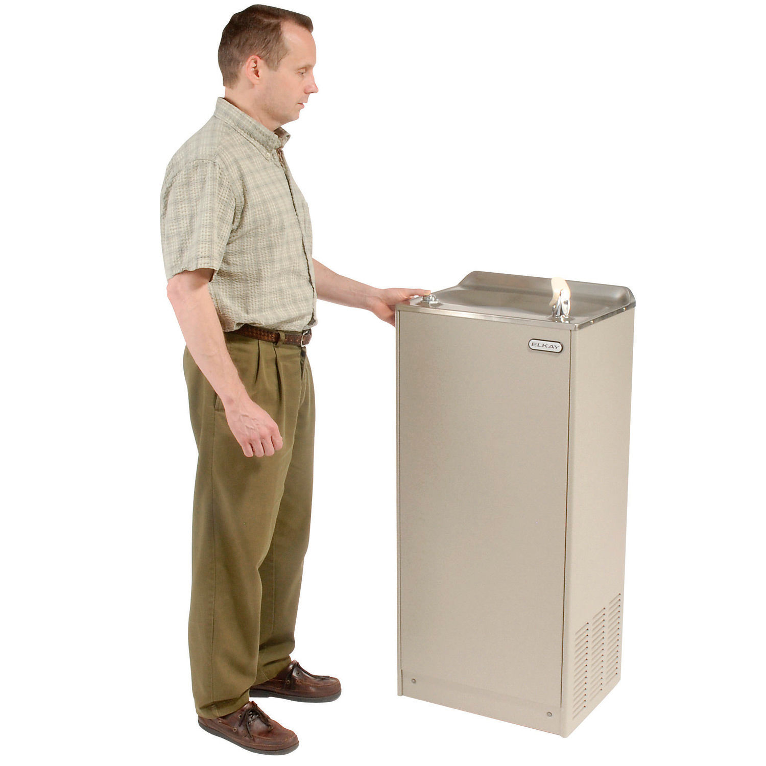 Drinking Fountains Water Coolers Floor Elkay Deluxe Floor Water