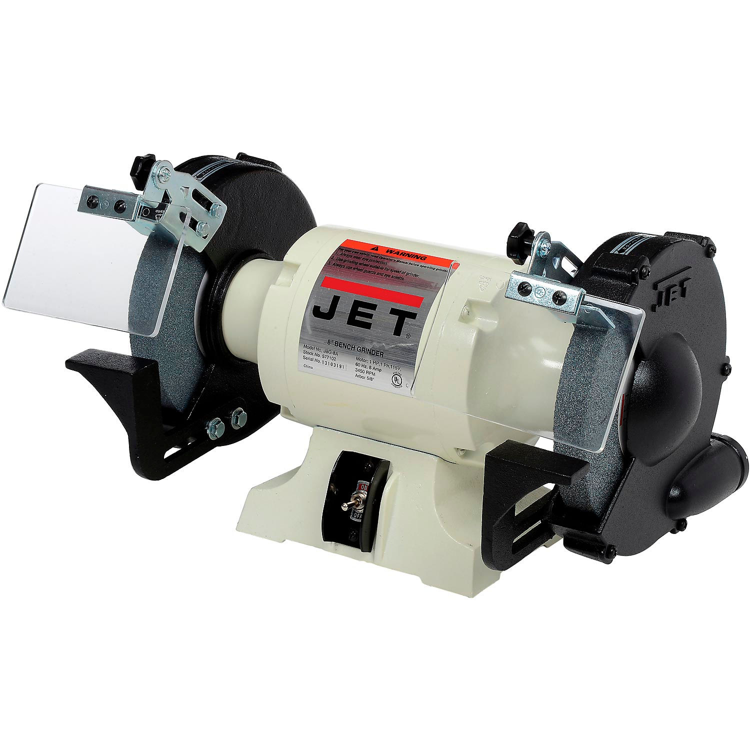 Grinders & Cutoff Grinding & Buffing Machines JET 577102 Model JBG