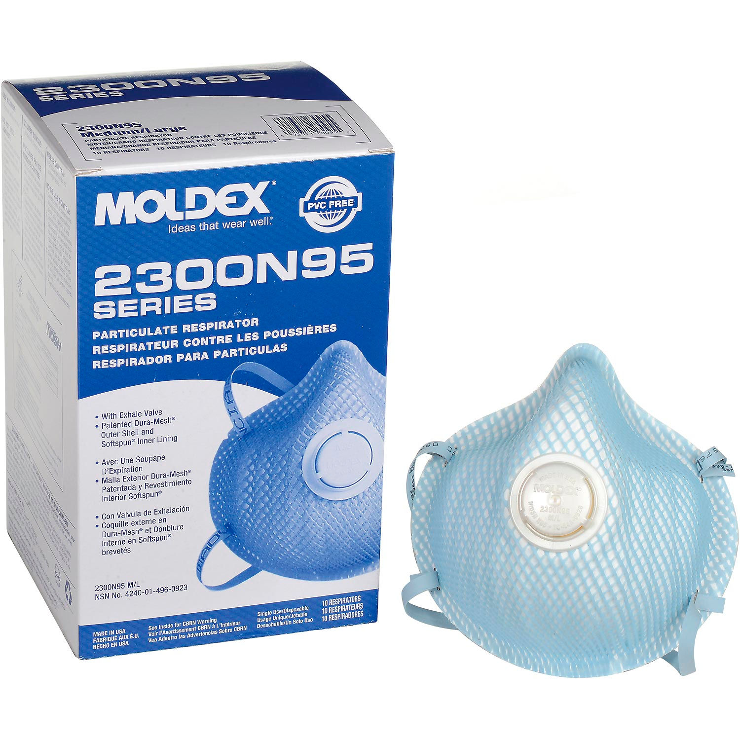 10/box n-95 valved particulate respirator face mask 10/box n-95 valved particulate respirator face mask