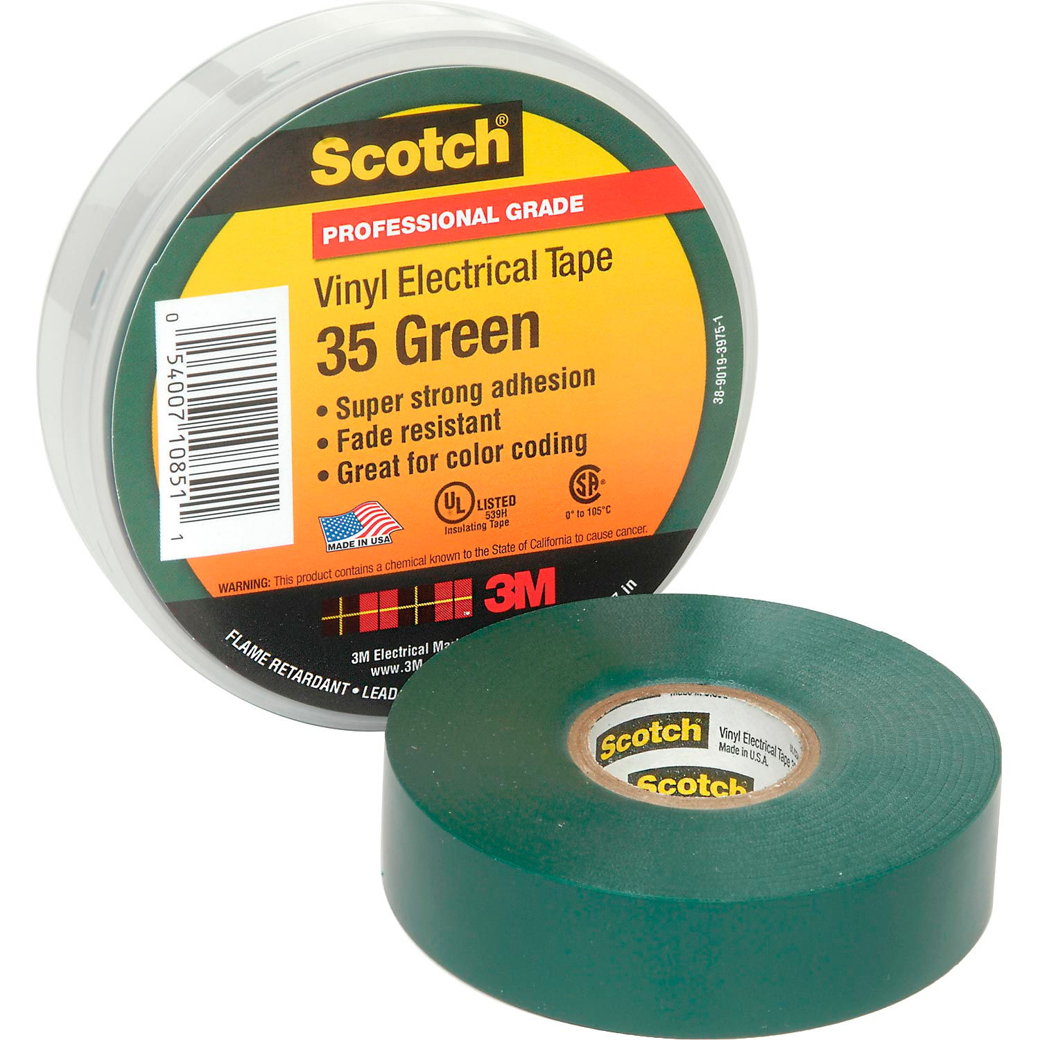 Electrical Tape & Wire Connectors Electrical Tape 3M Scotch® Vinyl