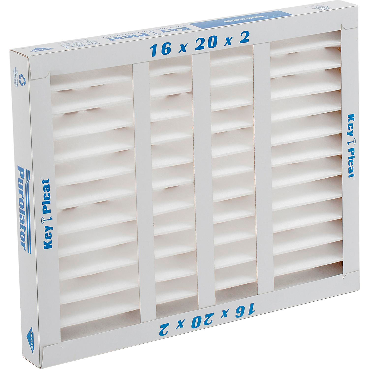 Lot of 12 Purolator 5251104791 Self Supported Pleated Filter 20W x 25H x 2D