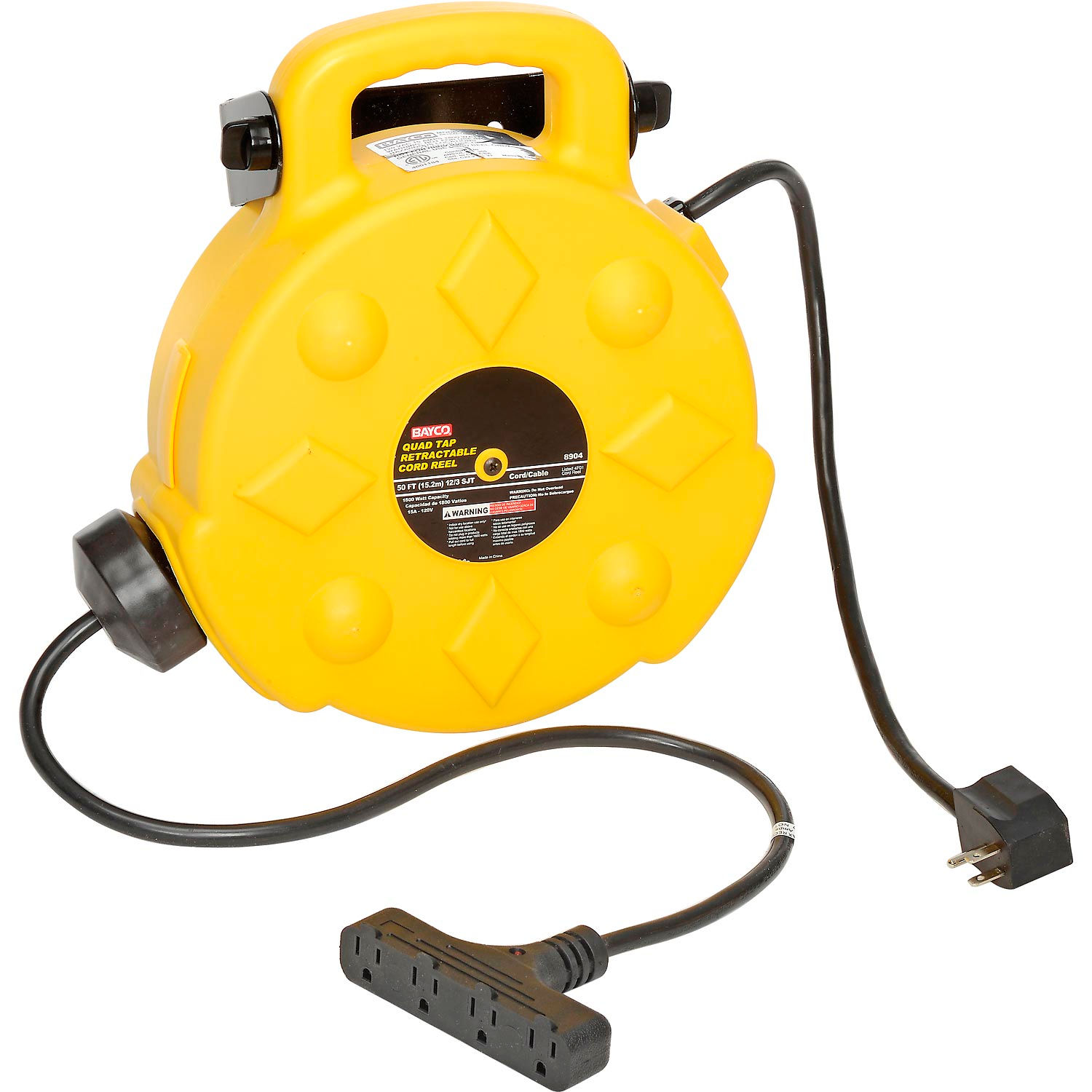 Hose & Cord Reels | Electrical Cable Reels | Bayco® Professional Quad ...