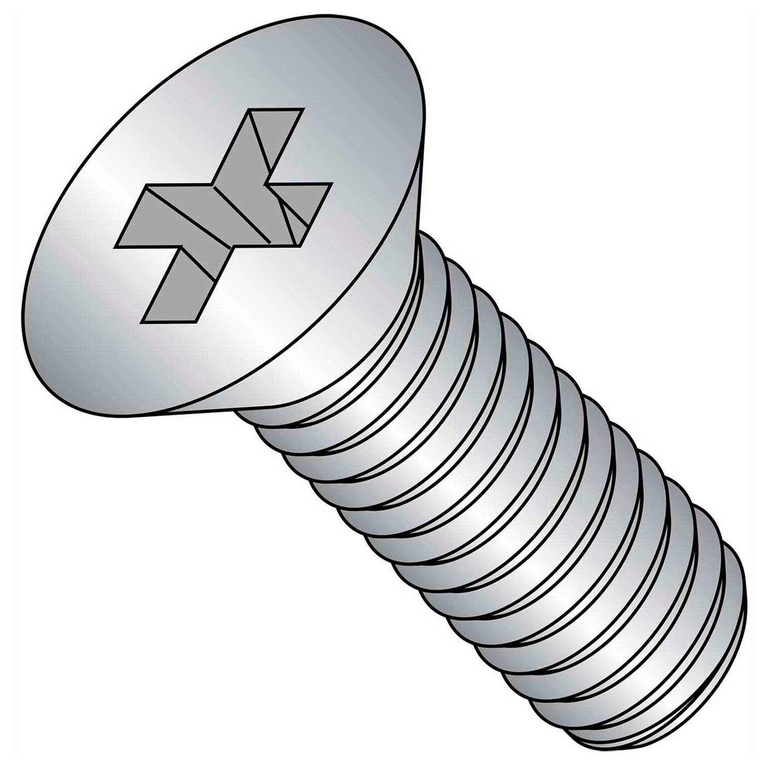 flat head phillips screw