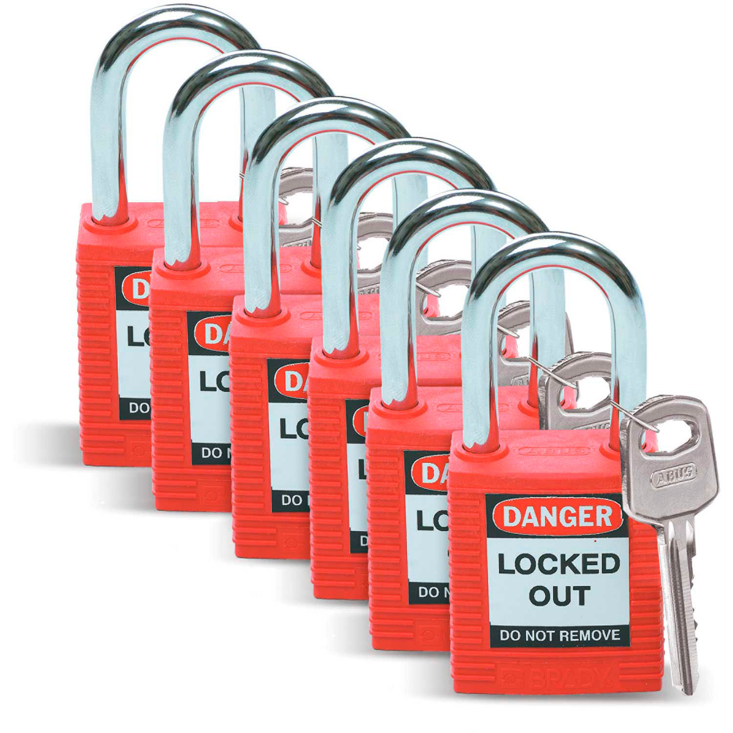 plastic padlock