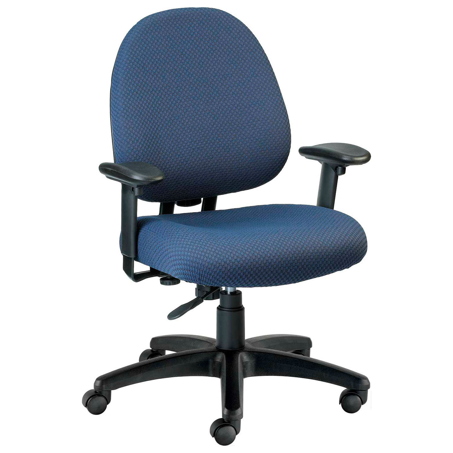 Chairs Fabric Upholstered Eurotech Office Chair Navy