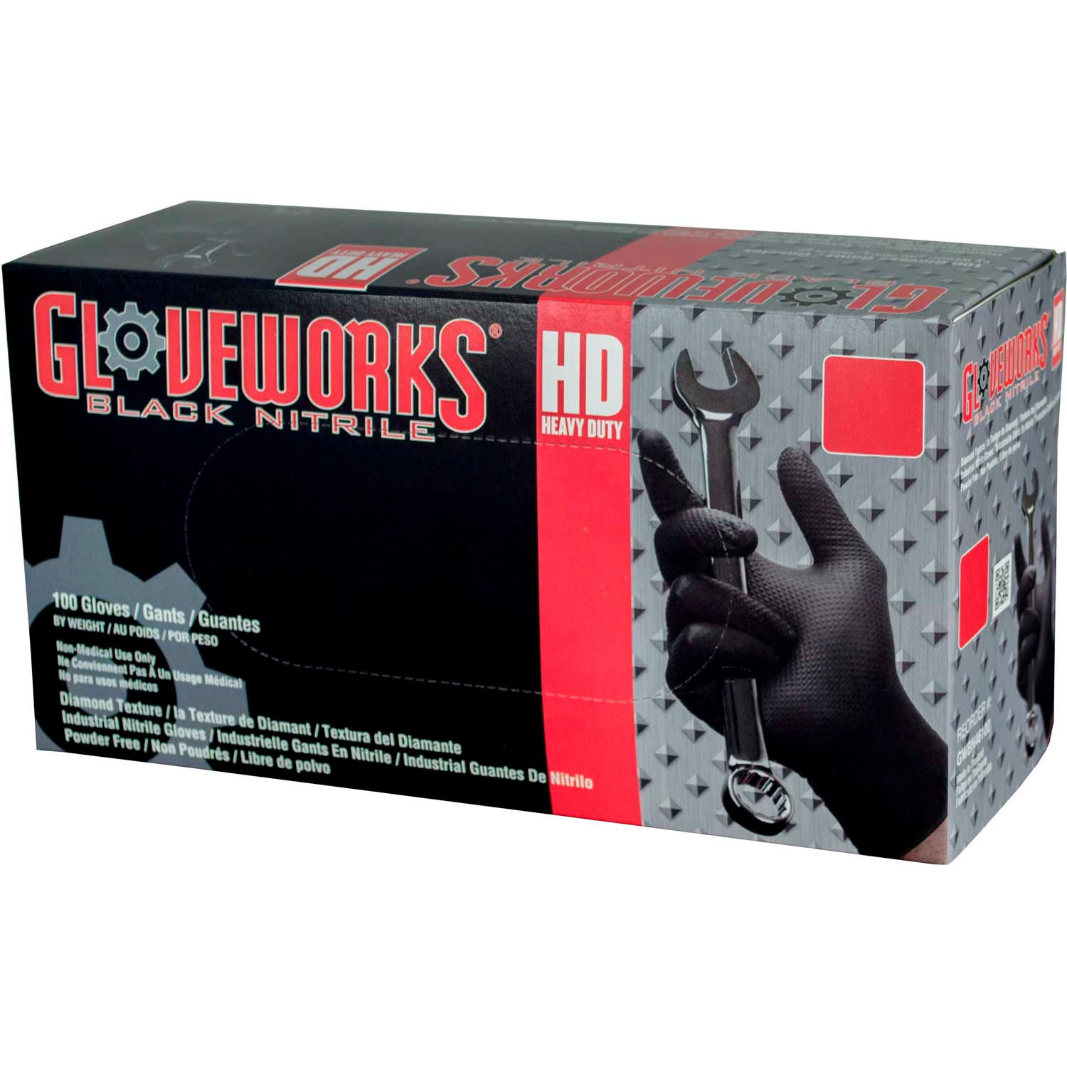 Gloves & Hand Protection Nitrile Ammex® GWBN Gloveworks Industrial