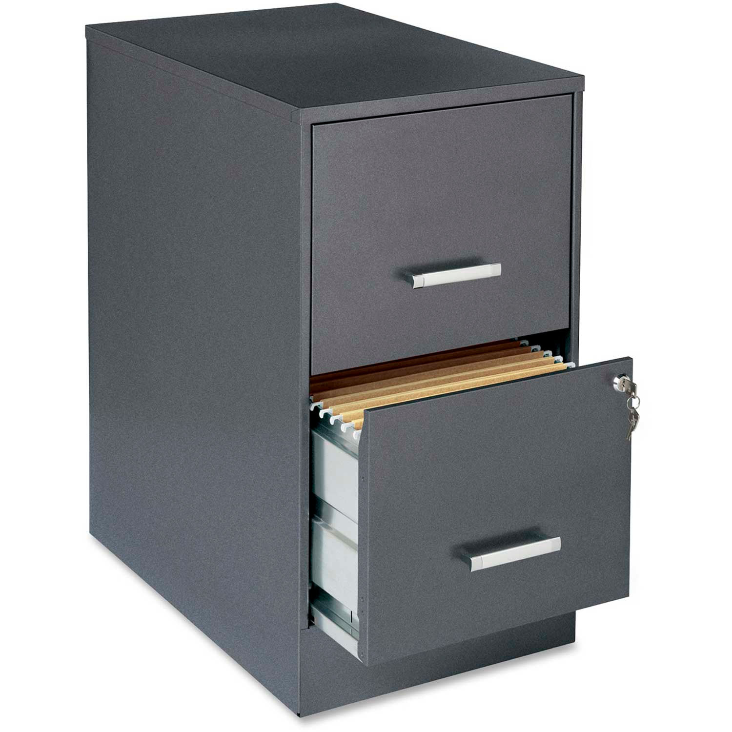 File Cabinets Vertical Lorell 174 22 Quot Deep 2 Drawer