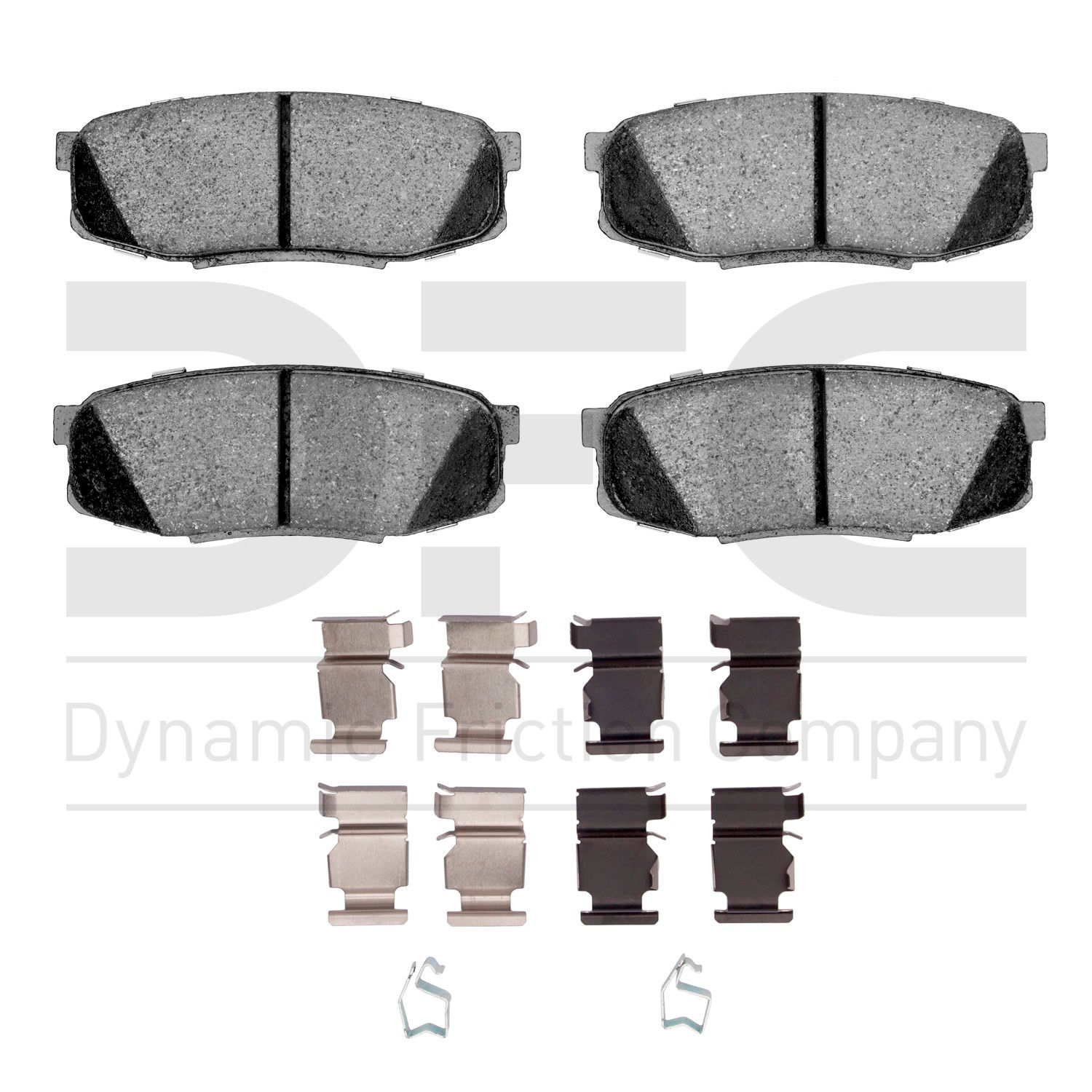 Dynamic Friction Company Heavy Duty Pads and Hardware Kit Dynamic Friction Company Heavy Duty Pads and Hardware Kit